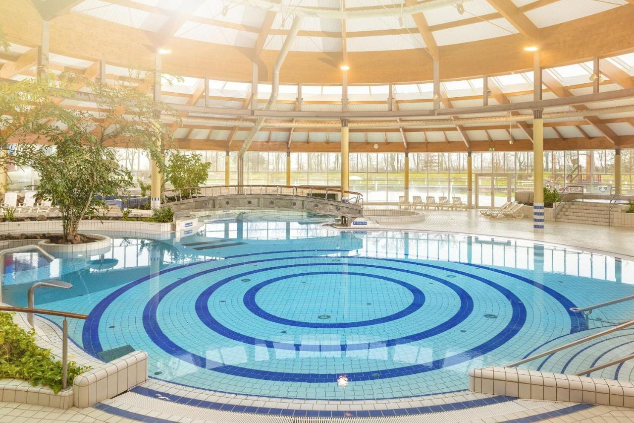 Strandhaus Mönchgut Ferienwohnungen Nr 08 inkl Sauna- Schwimmbadnutzung im AHOI Sellin Lobbe Exterior foto